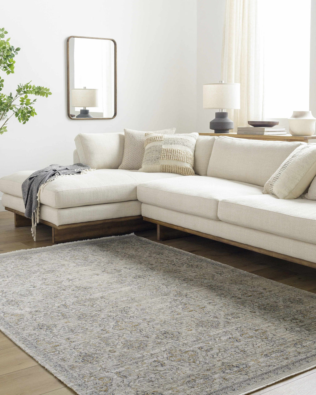 Ren Outdoor Machine Woven Becki Owens x LIVABLISS BOMG-2306 Washable Area Rug