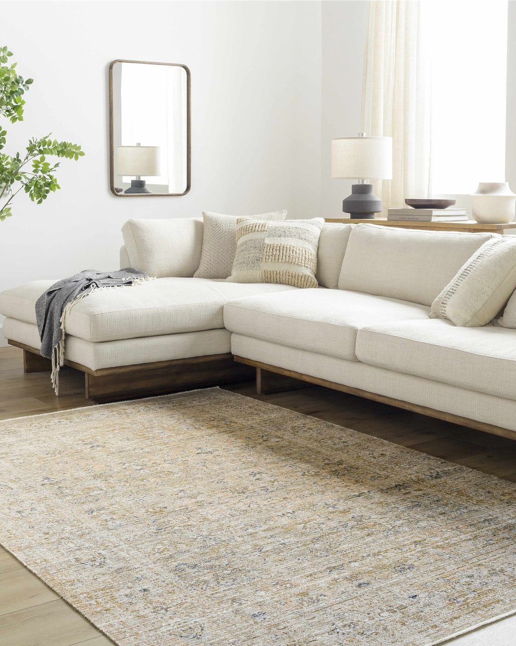 Ren Outdoor Machine Woven Becki Owens x LIVABLISS BOMG-2309 Washable Area Rug