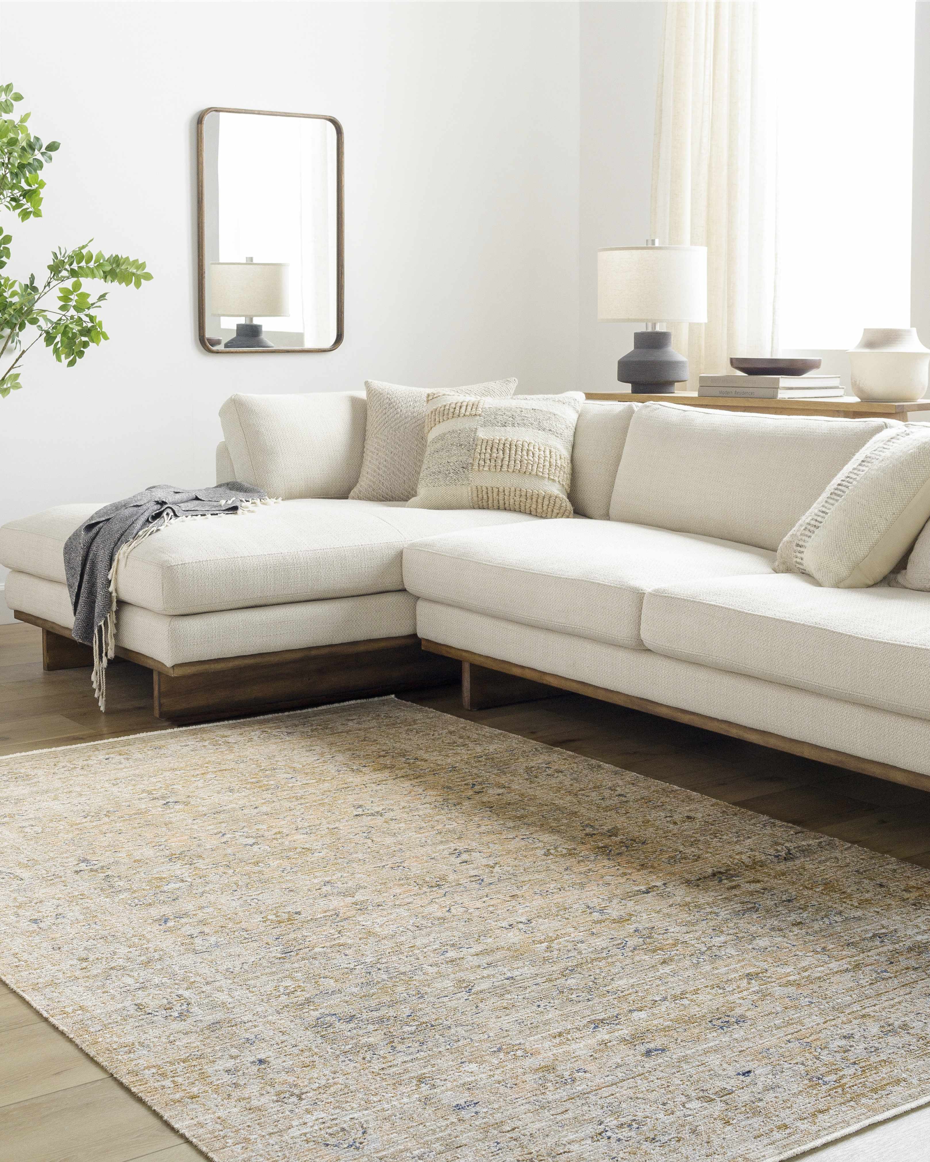 Ren Outdoor Machine Woven Becki Owens x LIVABLISS BOMG-2309 Washable Area Rug