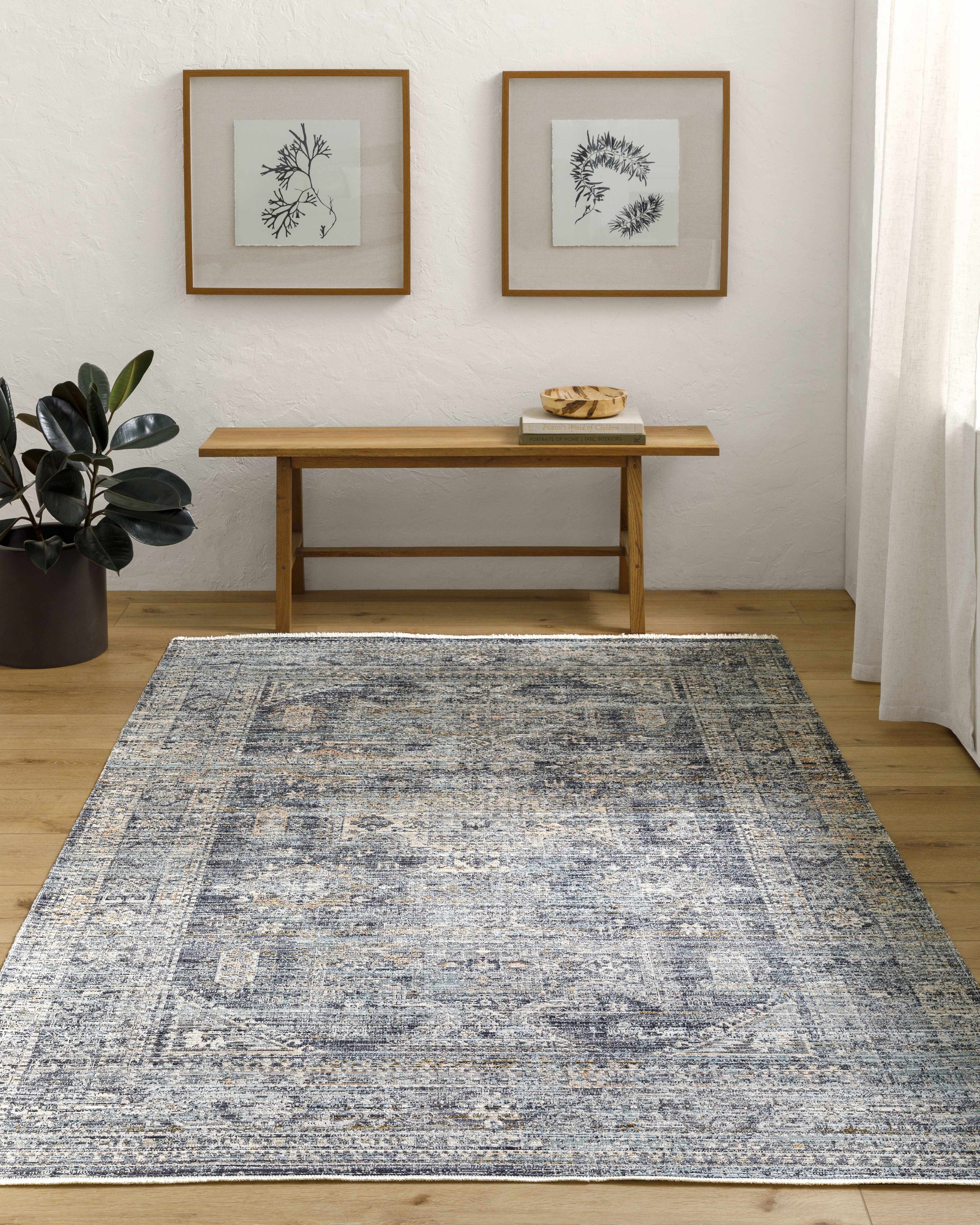 Margaret Outdoor Machine Woven Becki Owens x LIVABLISS BOMG-2301 Washable Area Rug