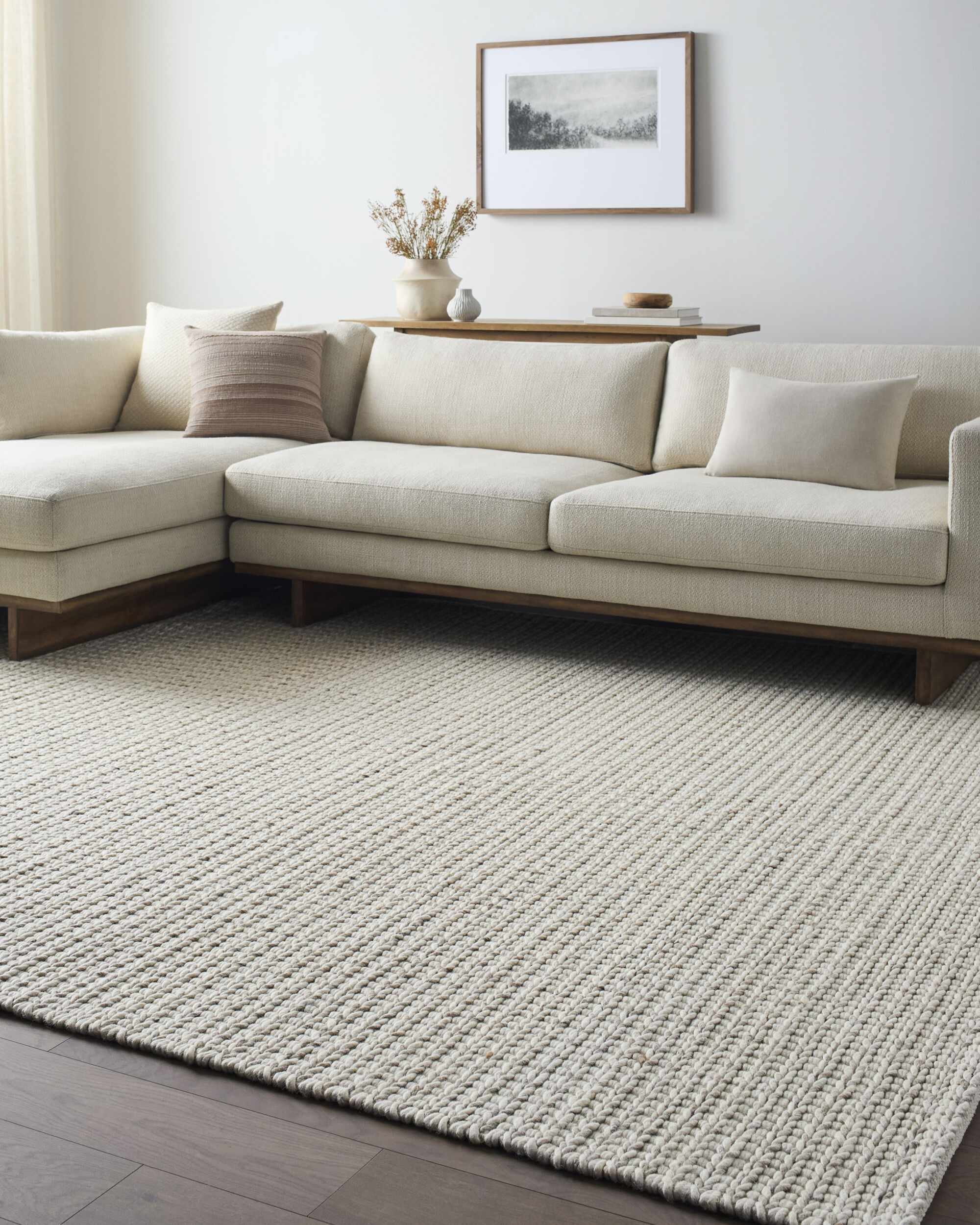 Lenci Antique Beige Area Rug