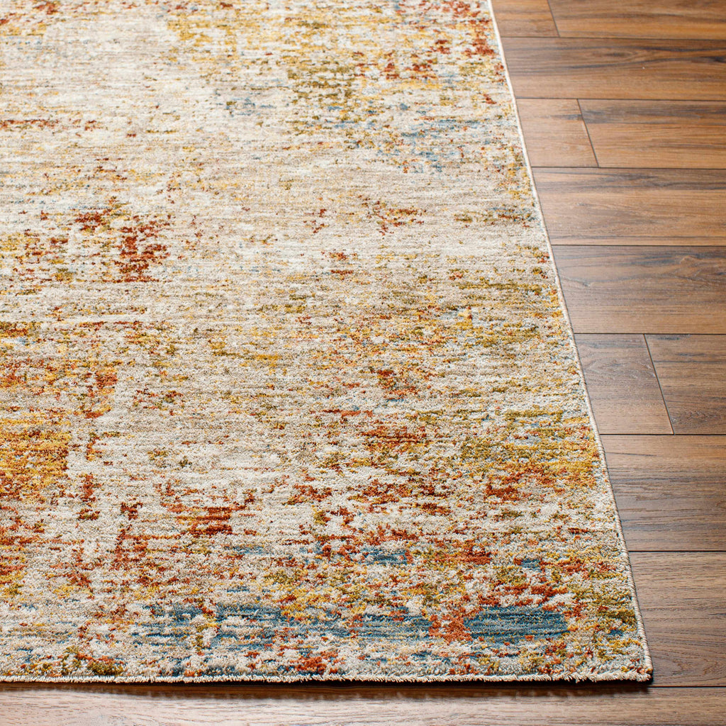 Eula Textured Rug with Fringes