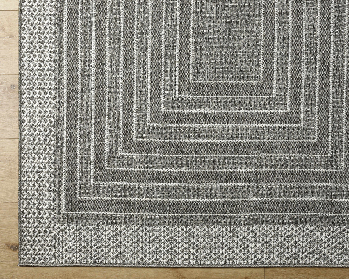 Mopsa Nickel Outdoor Area Rug